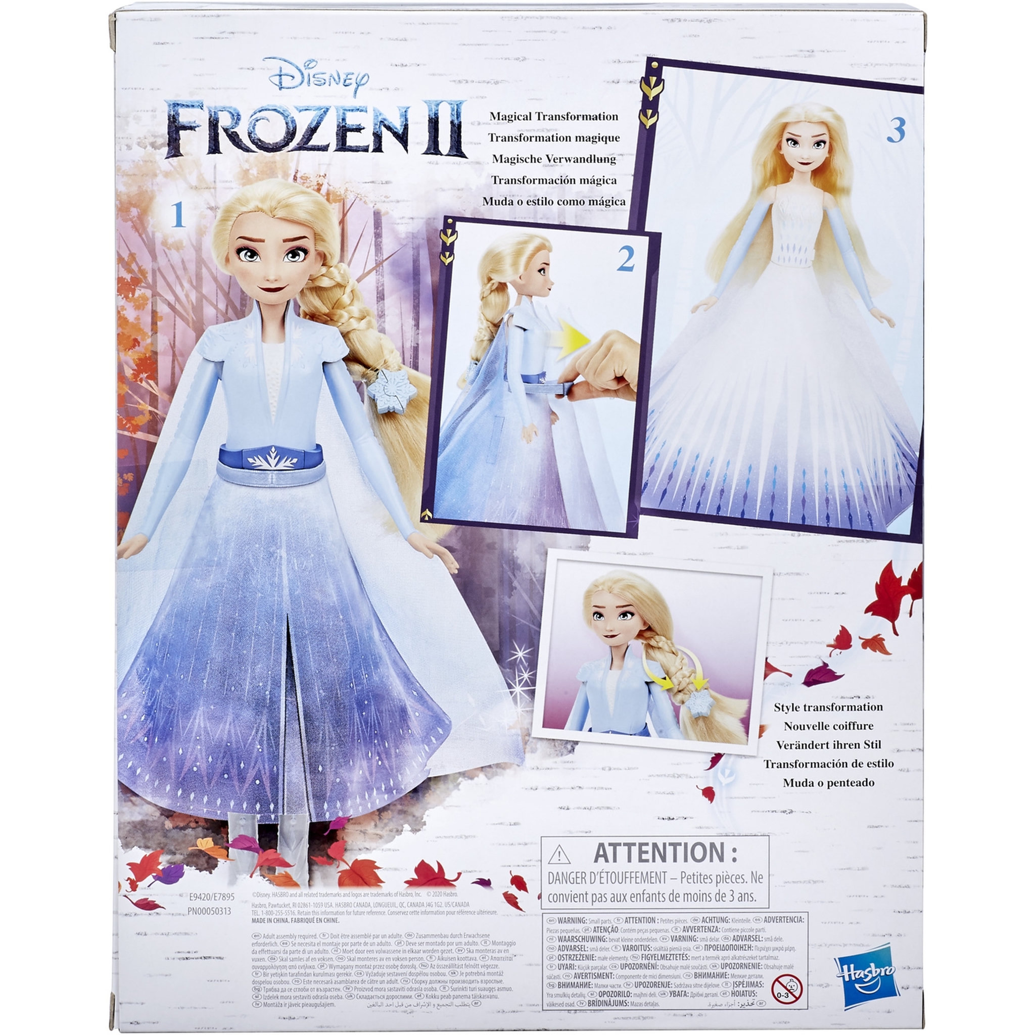 Voir la diapositive 7 : HASBRO Poupée Anna transformation finale Reine des neiges