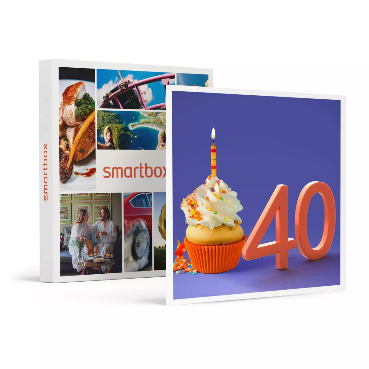 Smartbox Joyeux anniversaire ! Pour les 40 ans d'un homme - Coffret Cadeau Multi-thèmes