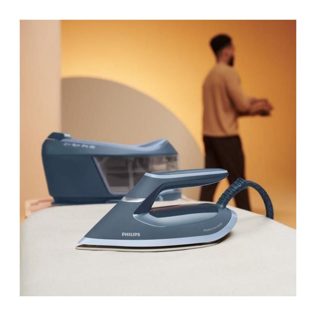 Philips Centrale vapeur 8 bars 130g/min autonomie illimité - PSG6042-20