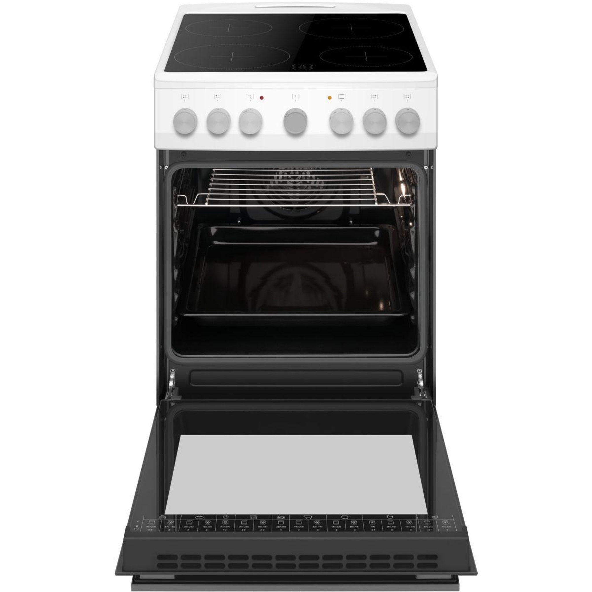 Voir la diapositive 3 : Fagor Cuisinière vitrocéramique FACV203B