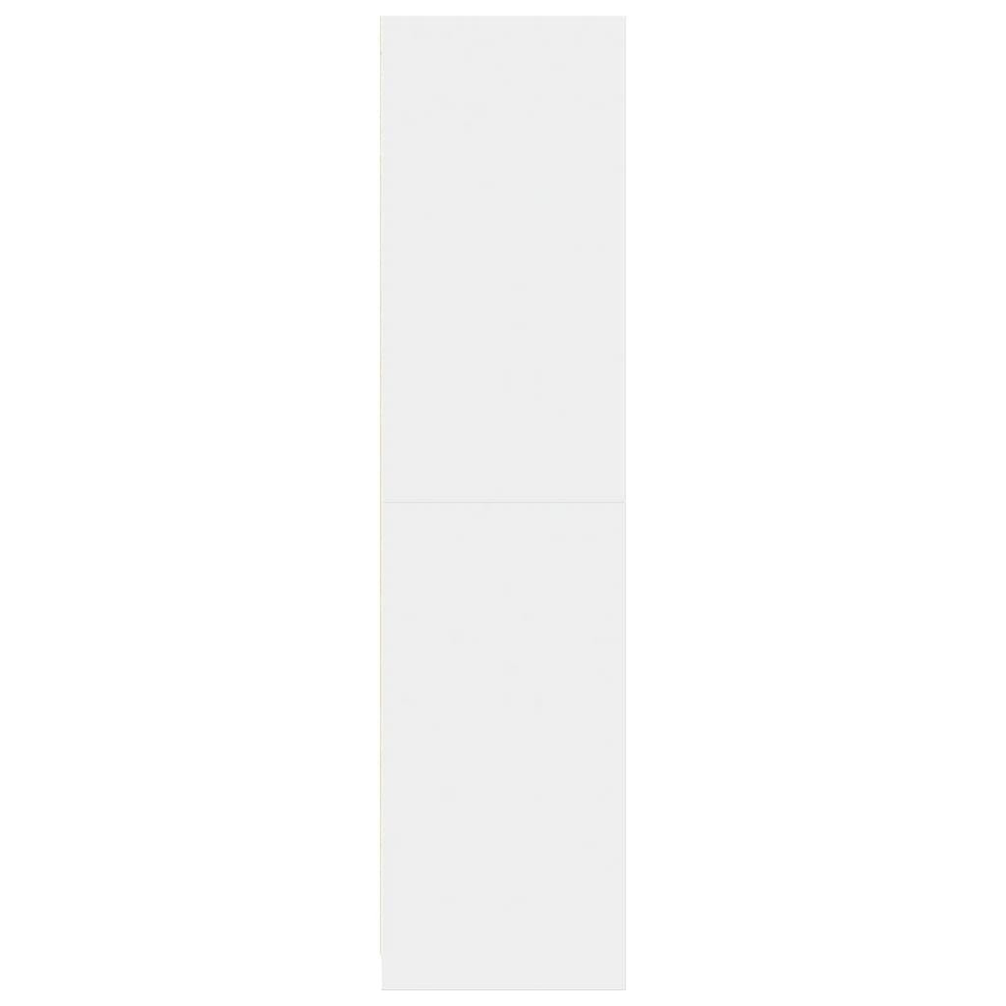 Voir la diapositive 5 : VIDAXL Garde-robe Blanc 30x50x200 cm Bois d'ingenierie