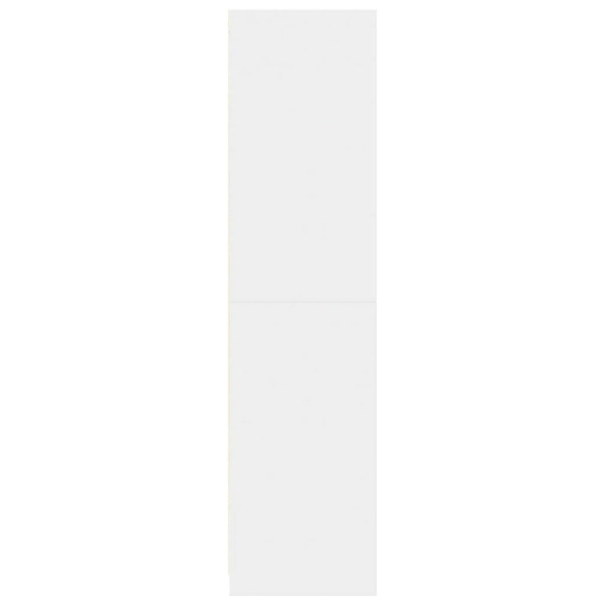 VIDAXL Garde-robe Blanc 30x50x200 cm Bois d'ingenierie