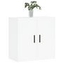 Voir la diapositive 3 : VIDAXL Armoire murale blanc 60x31x60 cm bois d ingénierie