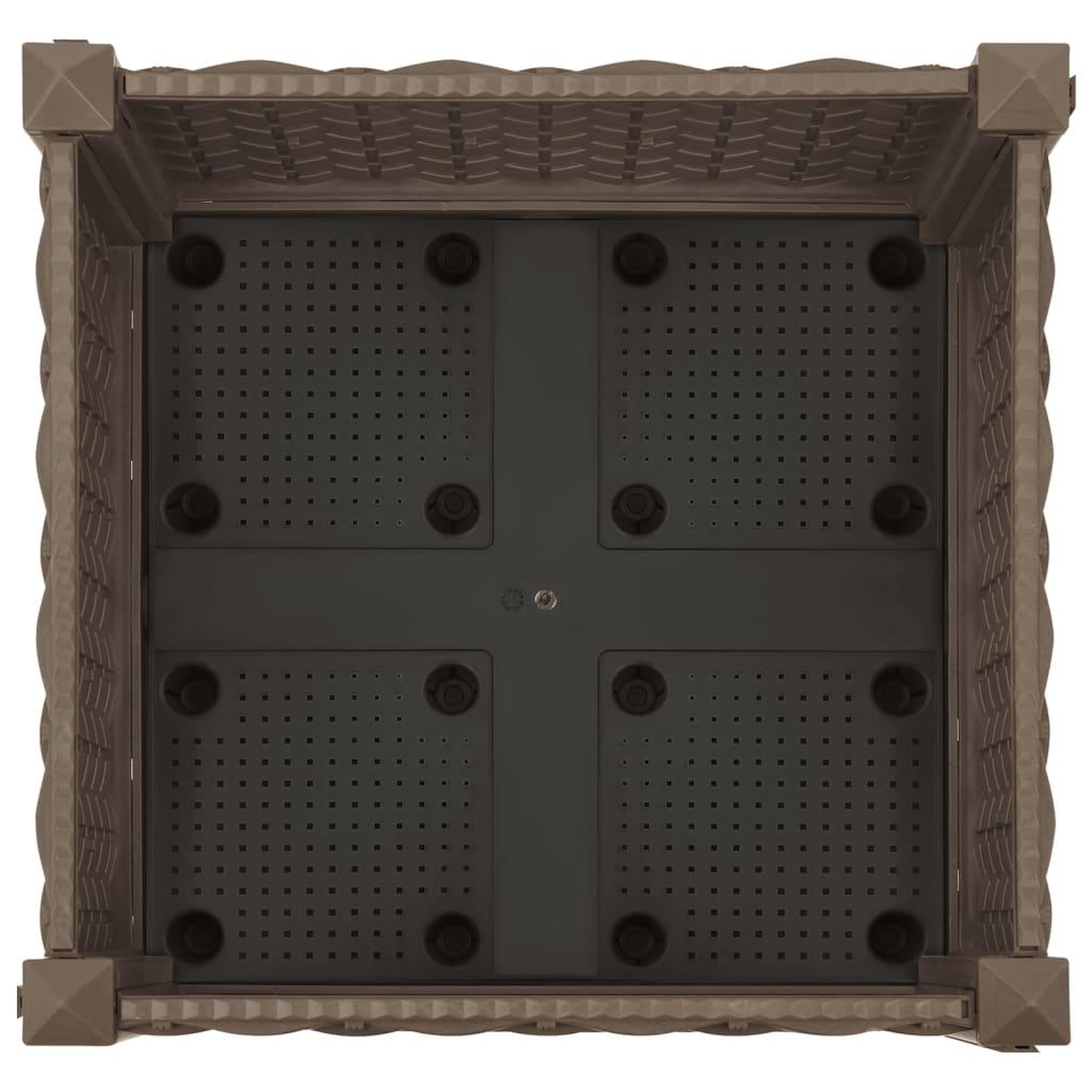 Voir la diapositive 5 : VIDAXL Lit sureleve 40x40x23 cm Polypropylene