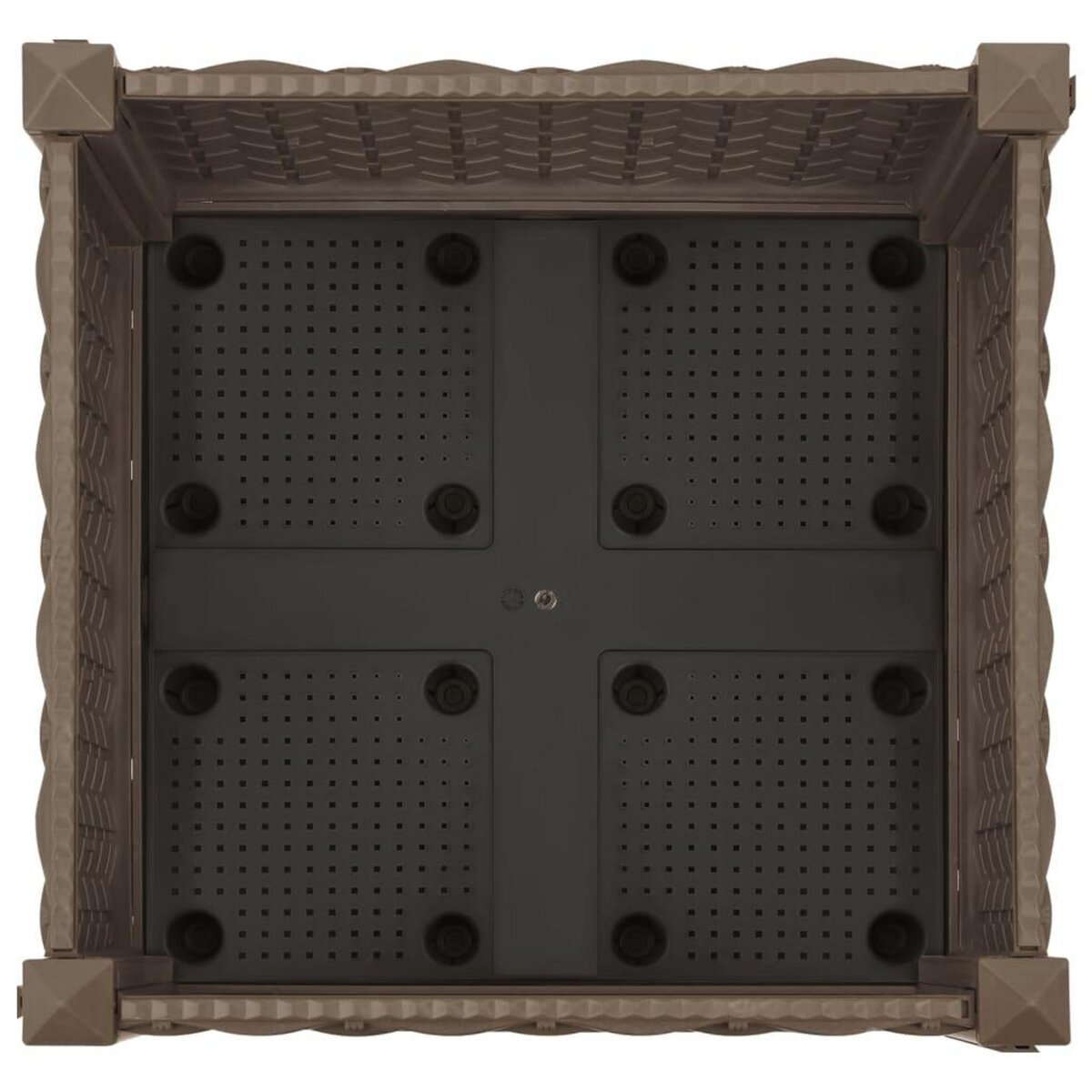 VIDAXL Lit sureleve 40x40x23 cm Polypropylene