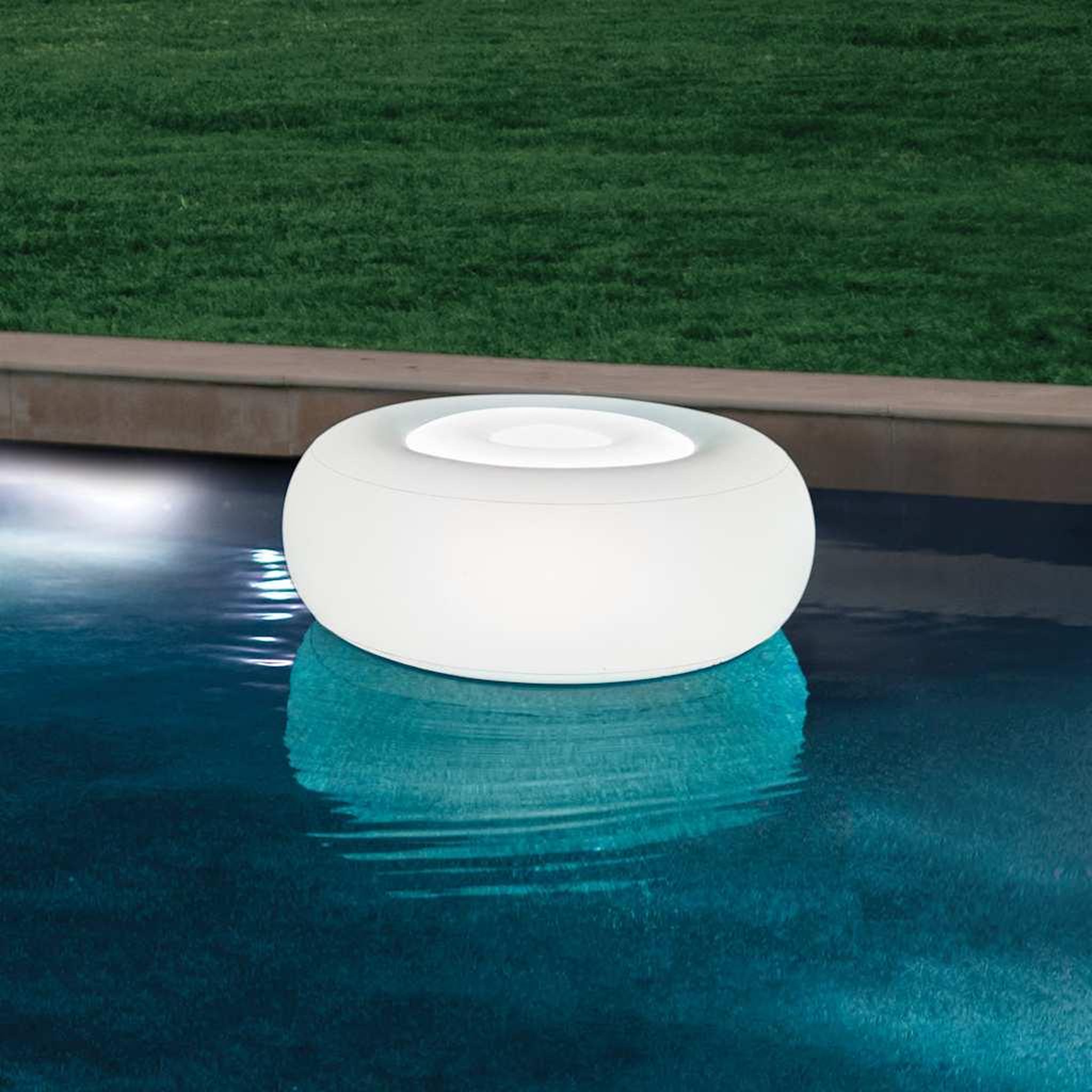 Voir la diapositive 2 : INTEX Intex Pouf a LED 86x33 cm