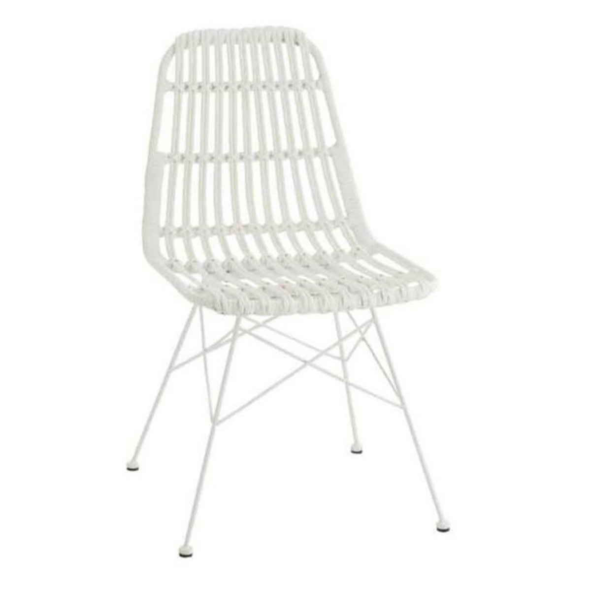 Paris Prix Chaise de Jardin Design  Celeste  86cm Blanc