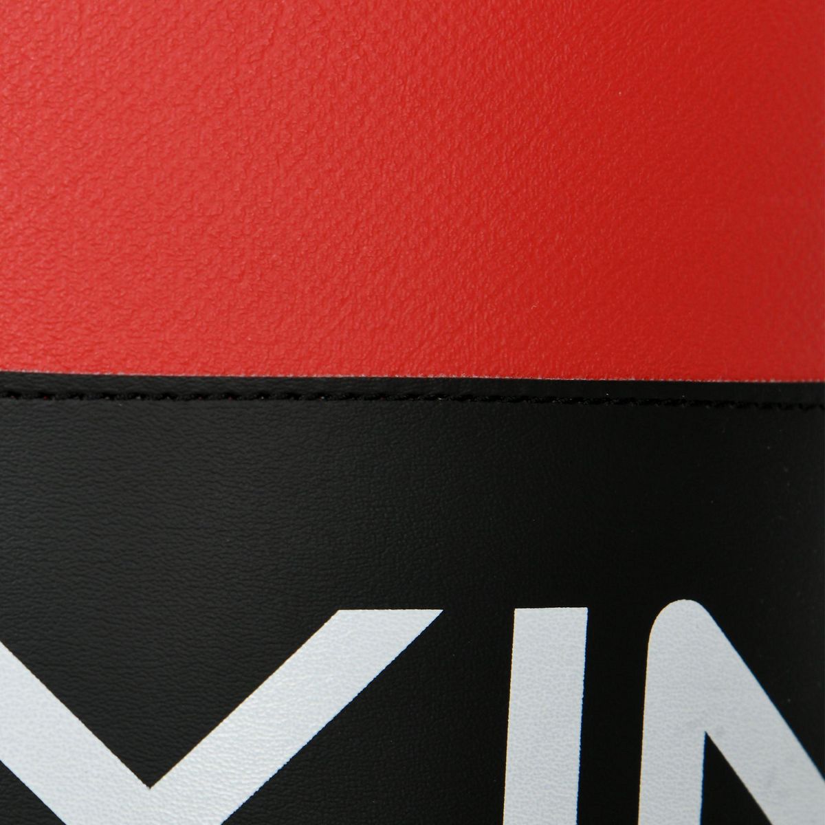 HOMCOM Sac de frappe à suspendre - kit de fixation, chaine 4 points, gants inclus - acier PVC EPE rouge noir