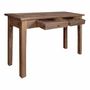 Voir la diapositive 2 : VIDAXL Table console bois d'acajou massif 123x42x75 cm