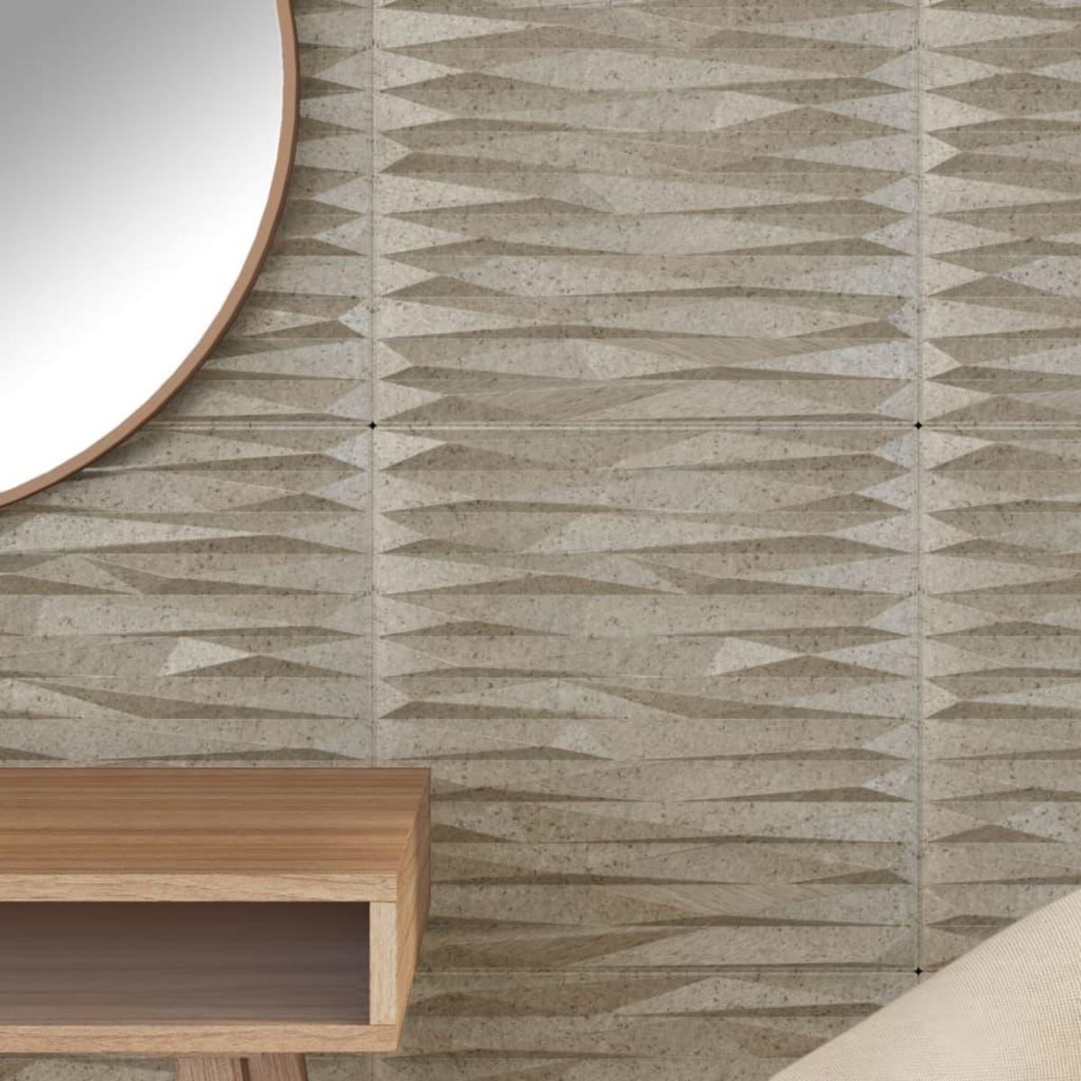 VIDAXL Panneaux muraux 24 pcs beton 50x50 cm XPS 6 m² pierre