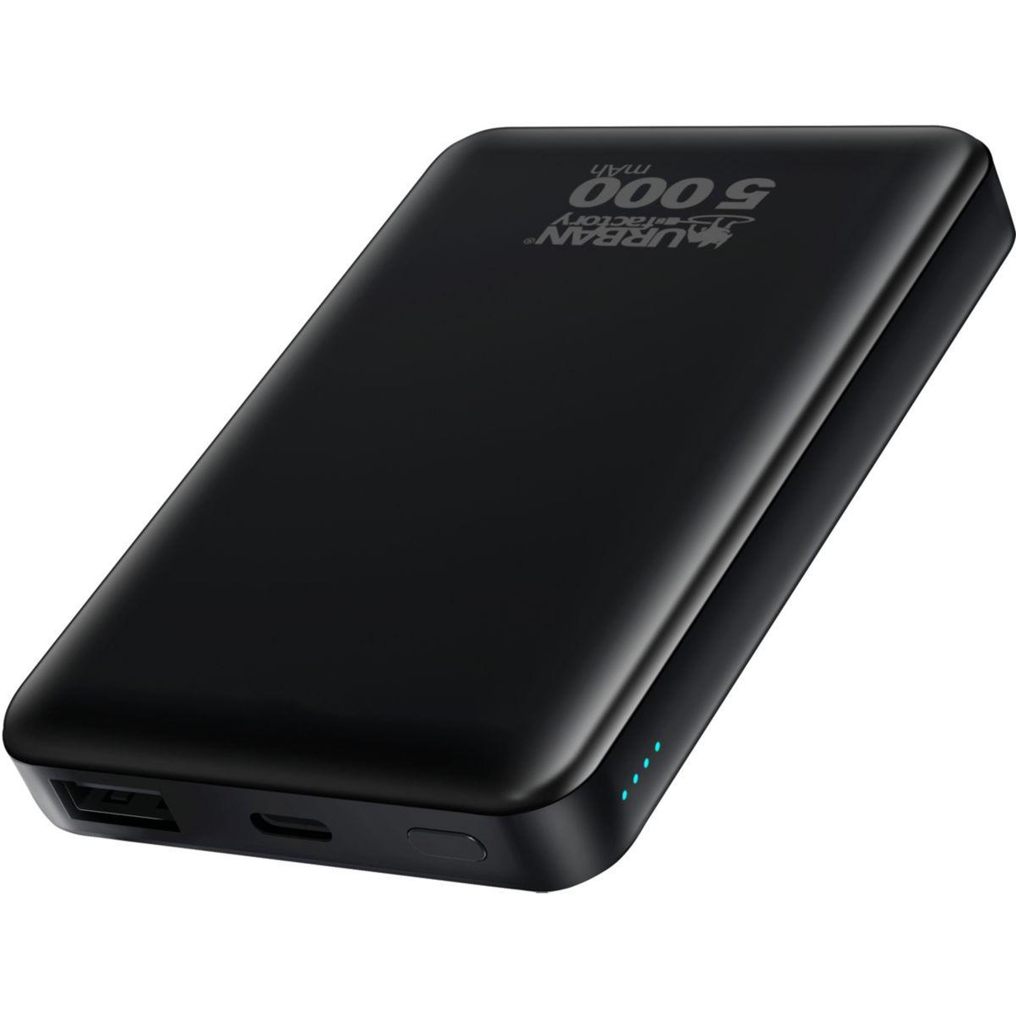 Voir la diapositive 2 : URBAN FACTORY Batterie externe juicee max usb-c/usb-a 5000mah