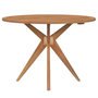 Voir la diapositive 3 : VIDAXL Table de jardin ronde Ø85x75 cm bois d'acacia solide