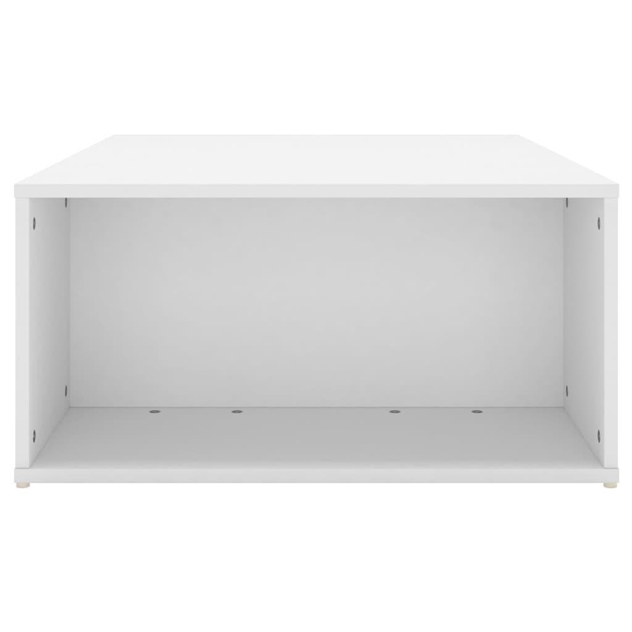 Voir la diapositive 4 : VIDAXL Table basse blanc 90x67x33 cm bois d'ingenierie