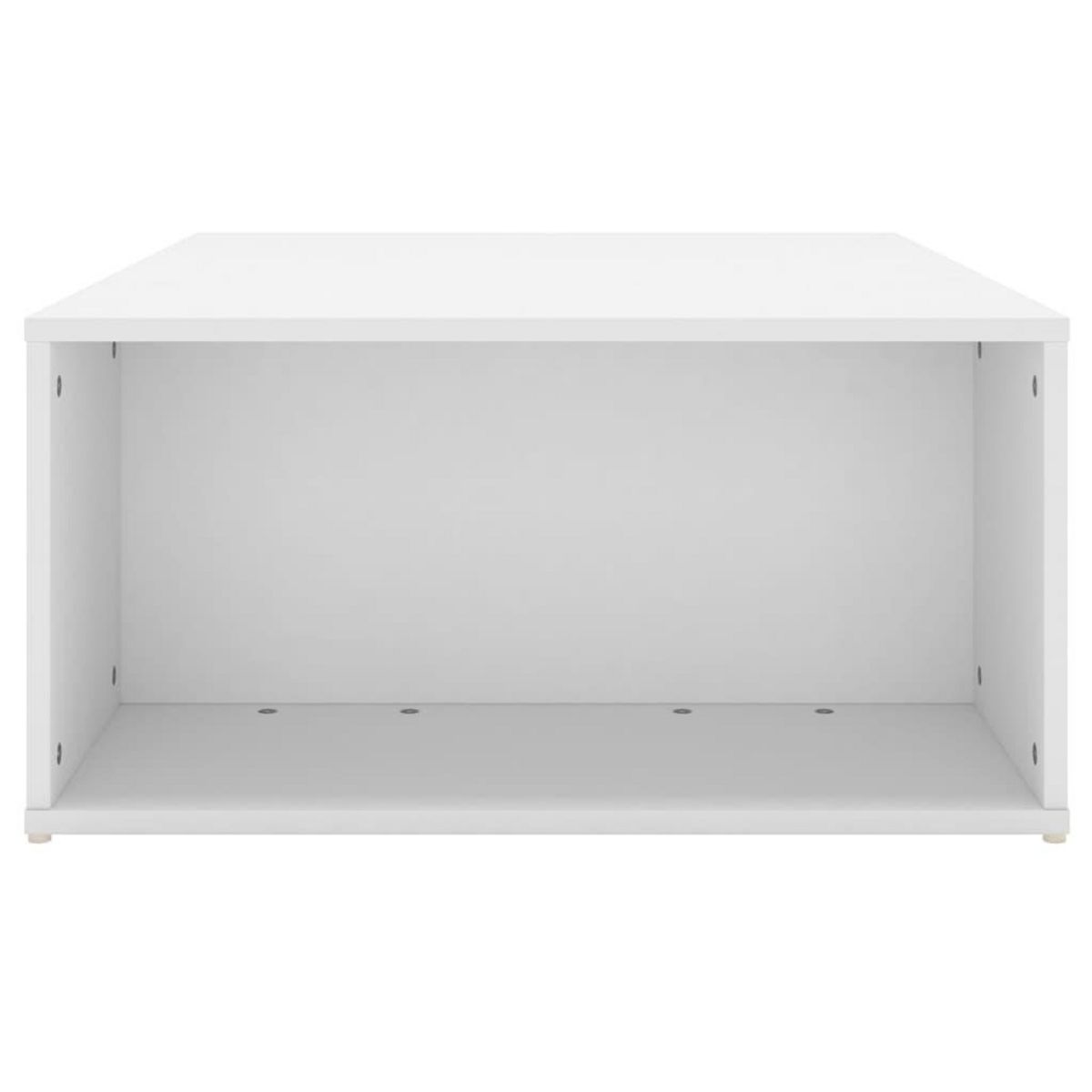 VIDAXL Table basse blanc 90x67x33 cm bois d'ingenierie