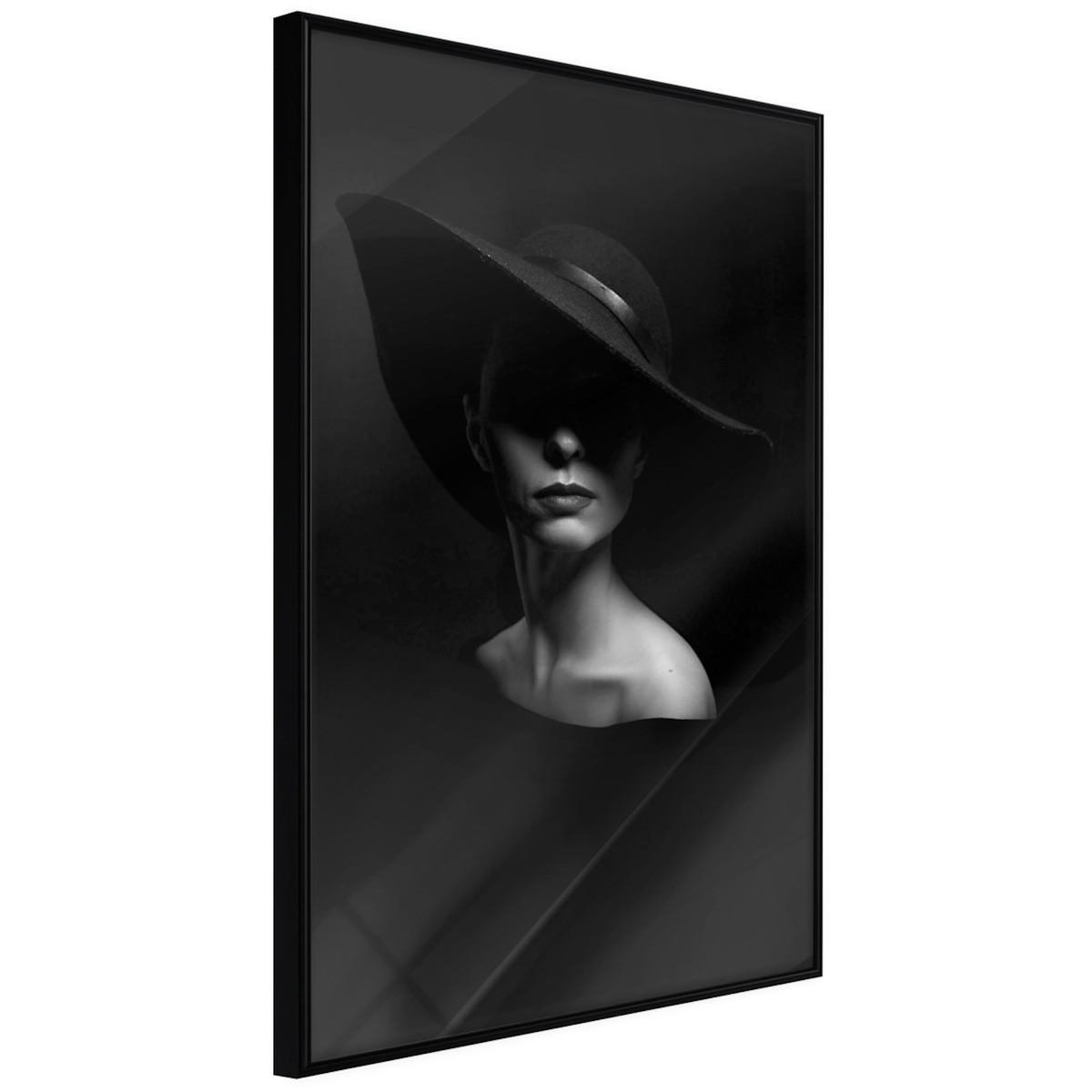 Paris Prix Affiche Murale Encadrée  Woman in a Hat
