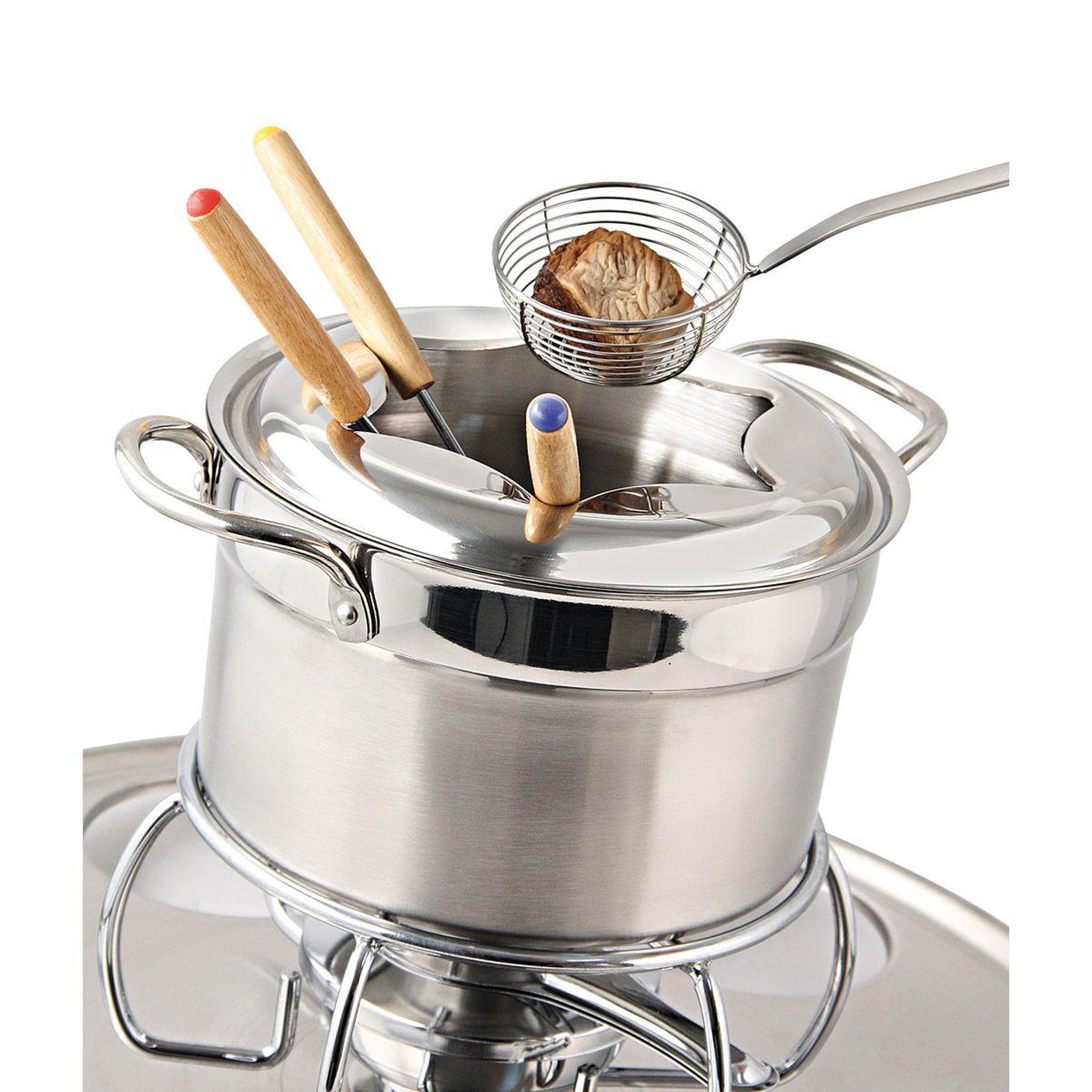 Voir la diapositive 5 : Fackelmann Epuisette pour fondue chinoise 29 cm fackelmann