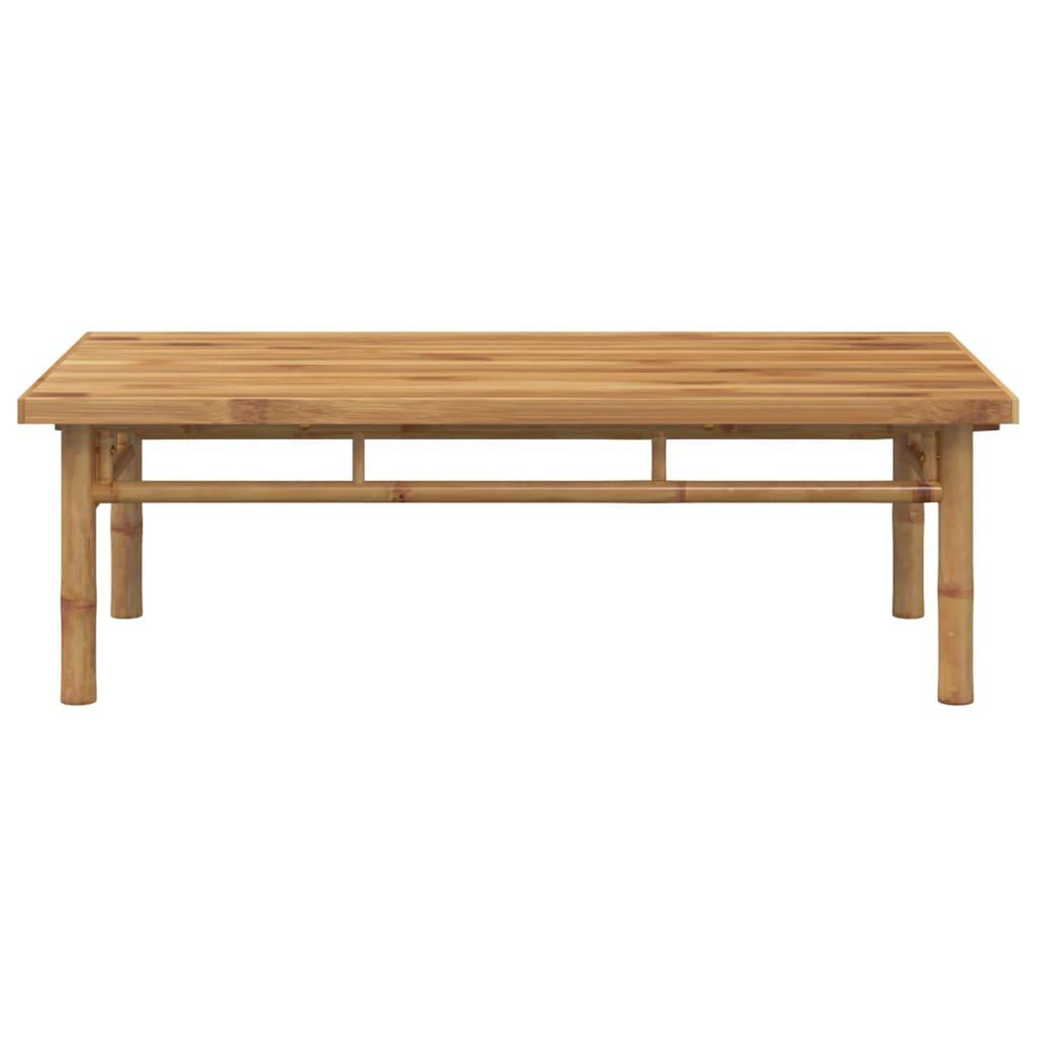 Voir la diapositive 3 : VIDAXL Table basse 110x55x35 cm bambou