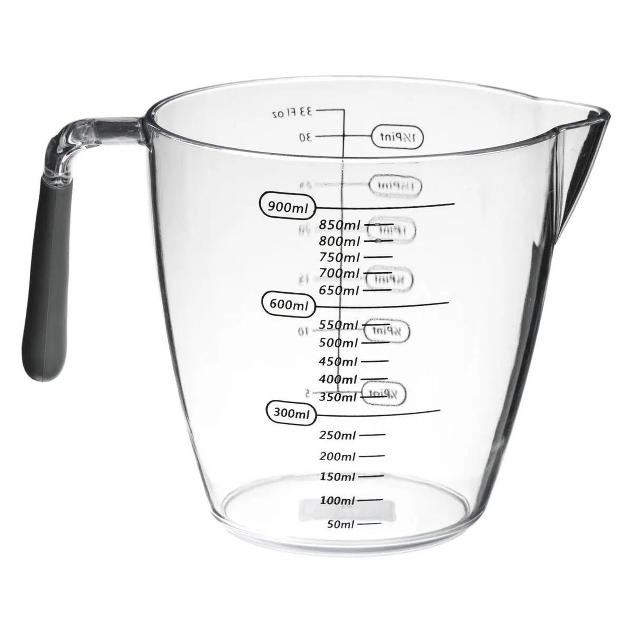 FIVE Verre doseur  gradué  900ml transparent