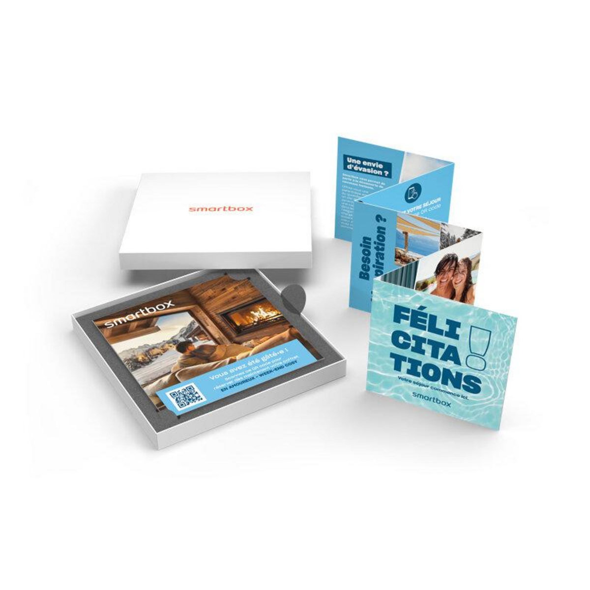 Smartbox En amoureux - Week-end cosy - Coffret Cadeau Séjour