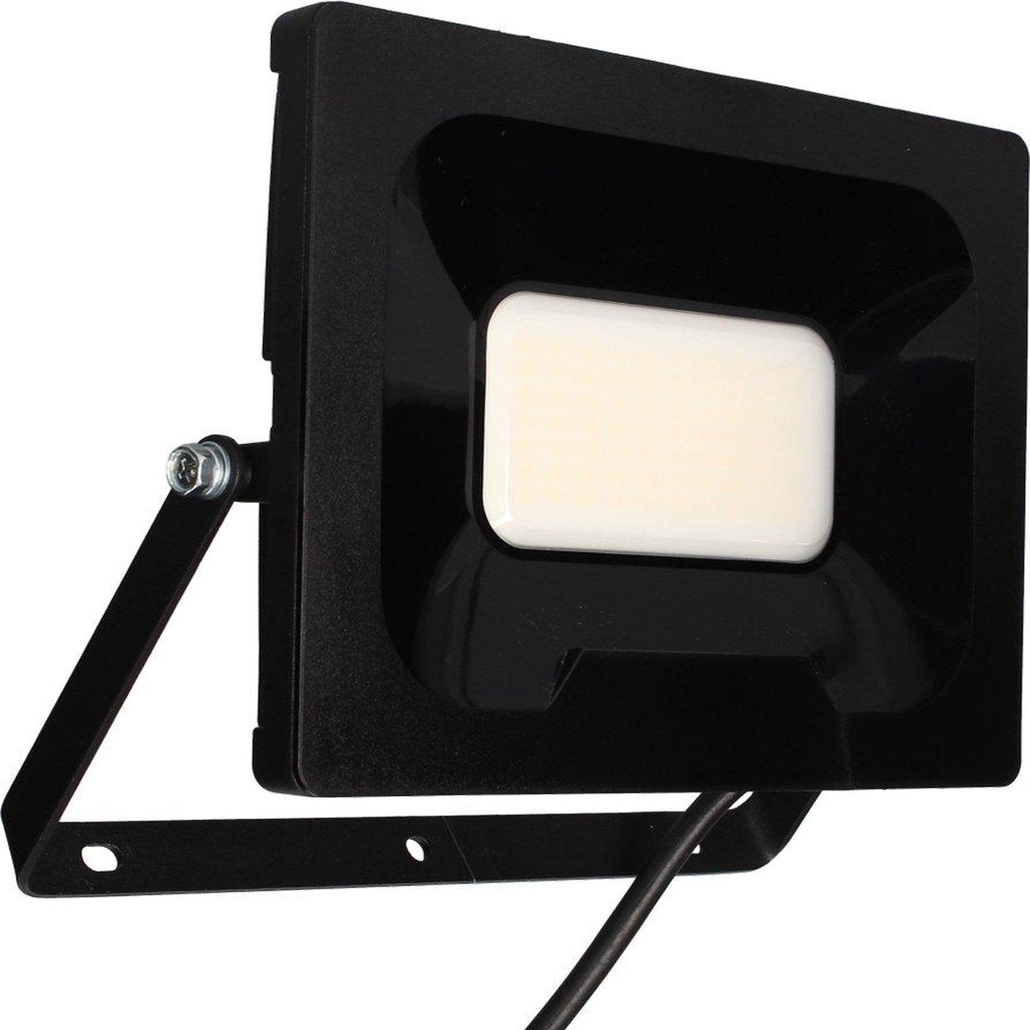 CENTRALE BRICO Projecteur mural nino 50w 4000lm - noir