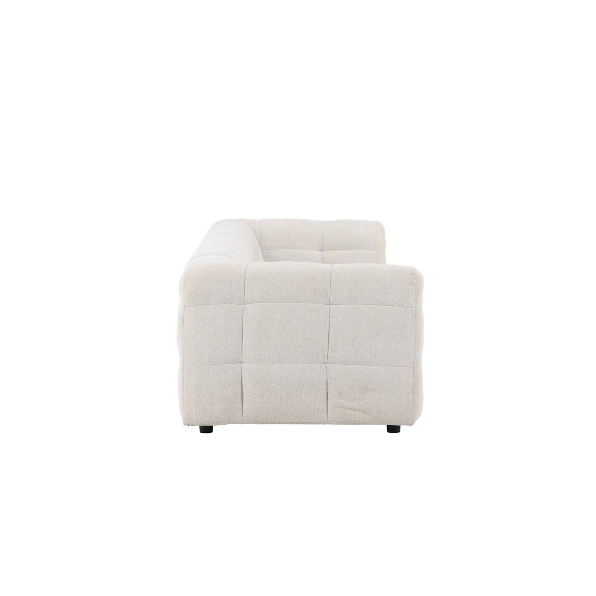 Voir la diapositive 2 : Paris Prix Canapé droit 3 places  malou  238cm beige