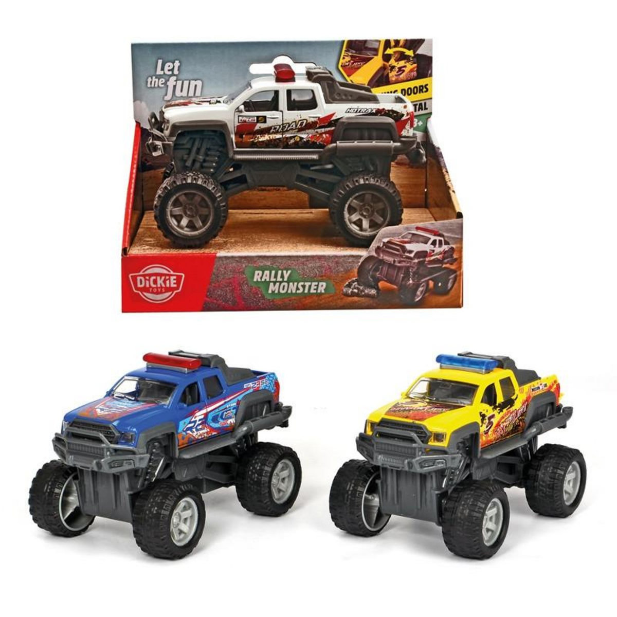 SMOBY VEH 15CM DICKIE MONSTER ASSORTIMENT Smoby SMY203752011