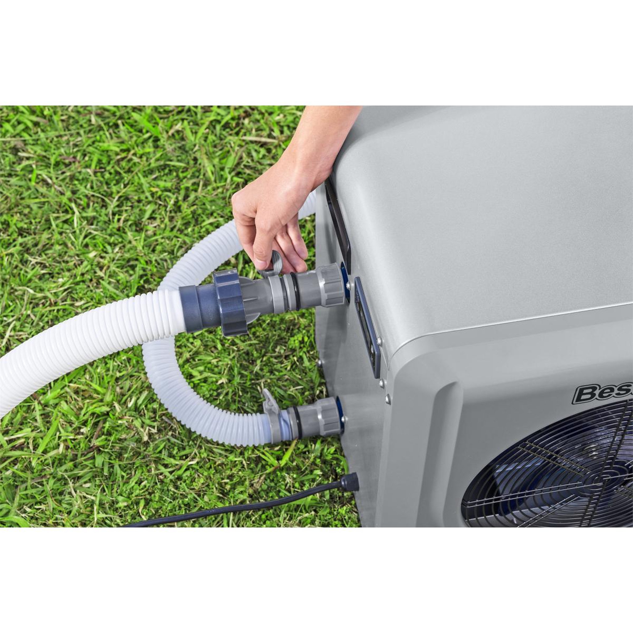 Voir la diapositive 4 : BESTWAY Réchauffeur de piscine hors sol 4 kw - 58748