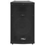 Voir la diapositive 2 : VIDAXL Haut parleur scène Hifi passif professionnel 1000W 37x37x64 cm