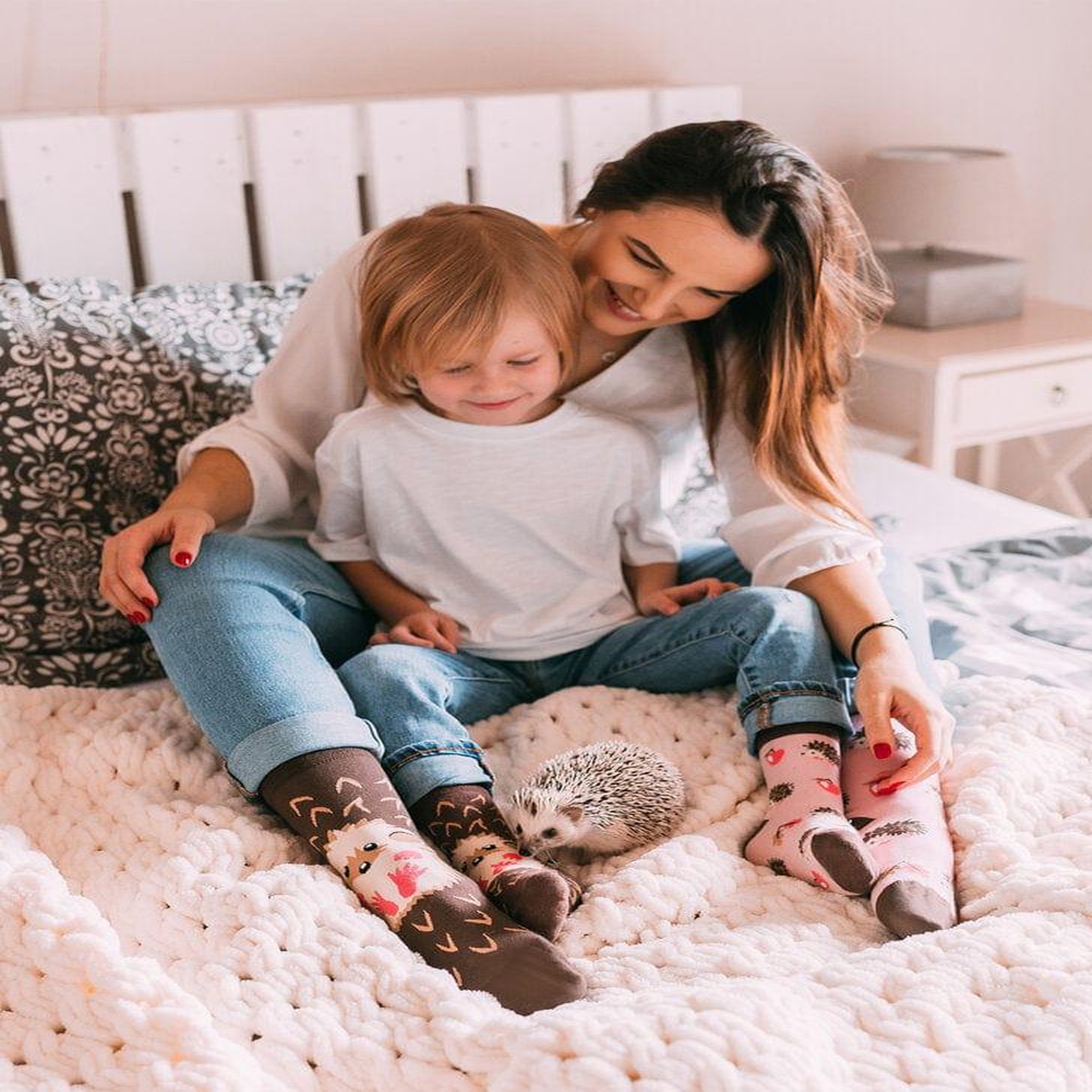 Voir la diapositive 2 : DEDOLES Chaussettes enfants hérissons