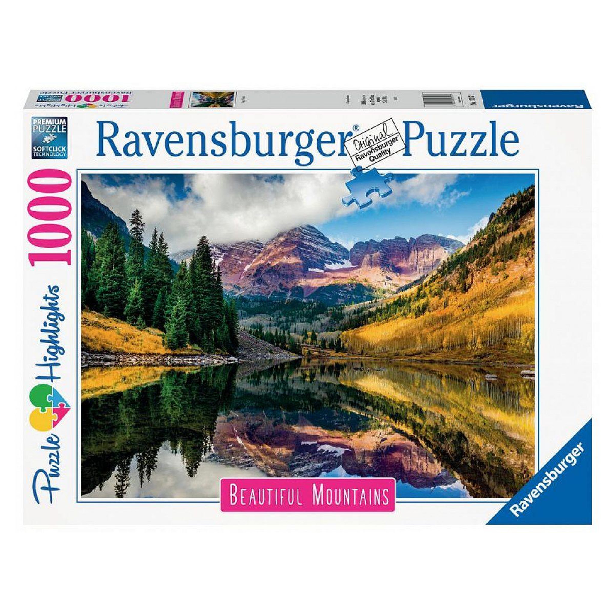 RAVENSBURGER Puzzle 1000 p - aspen, colorado (puzzle highlights)