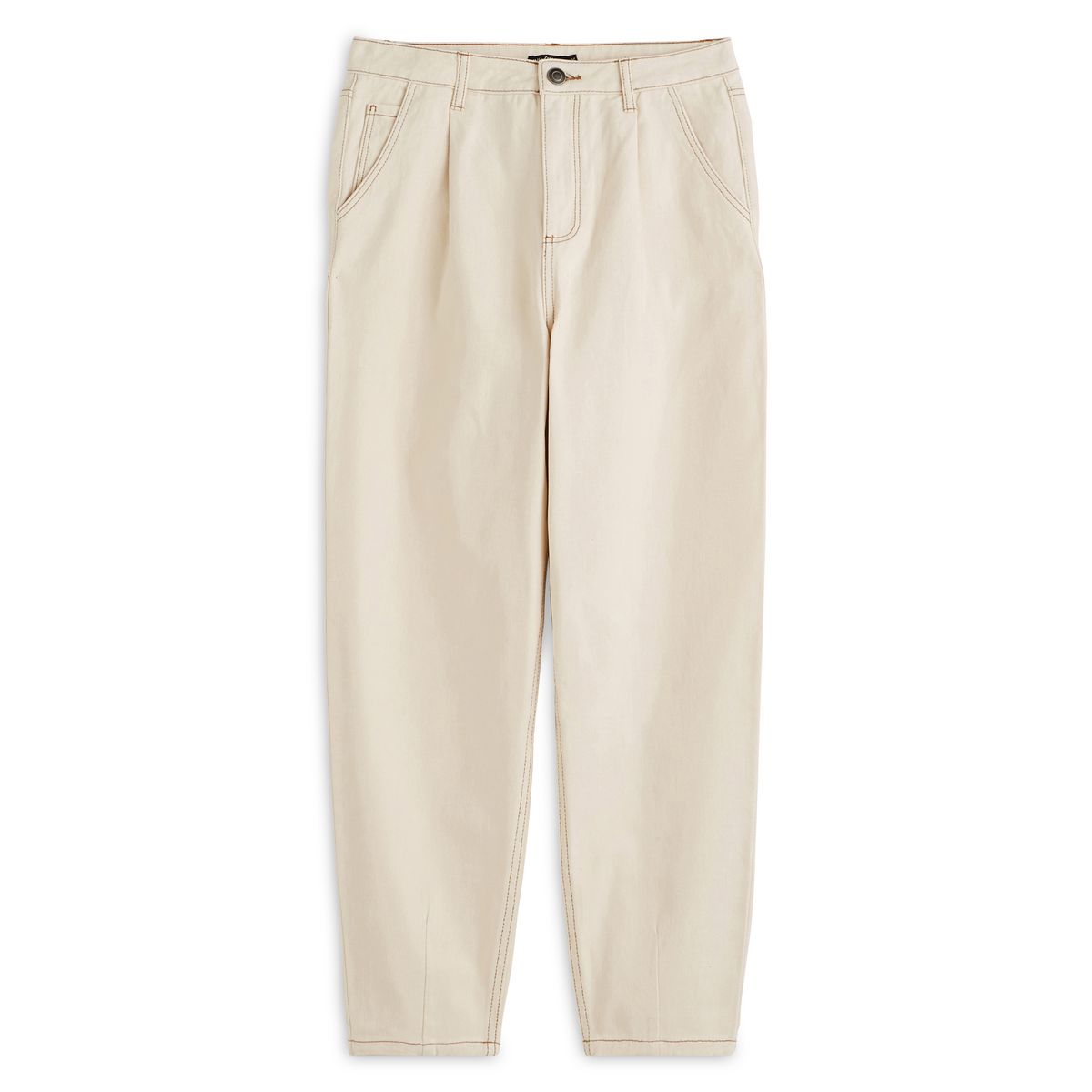 IN EXTENSO Pantalon slouchy écru femme