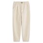Voir la diapositive 3 : IN EXTENSO Pantalon slouchy écru femme