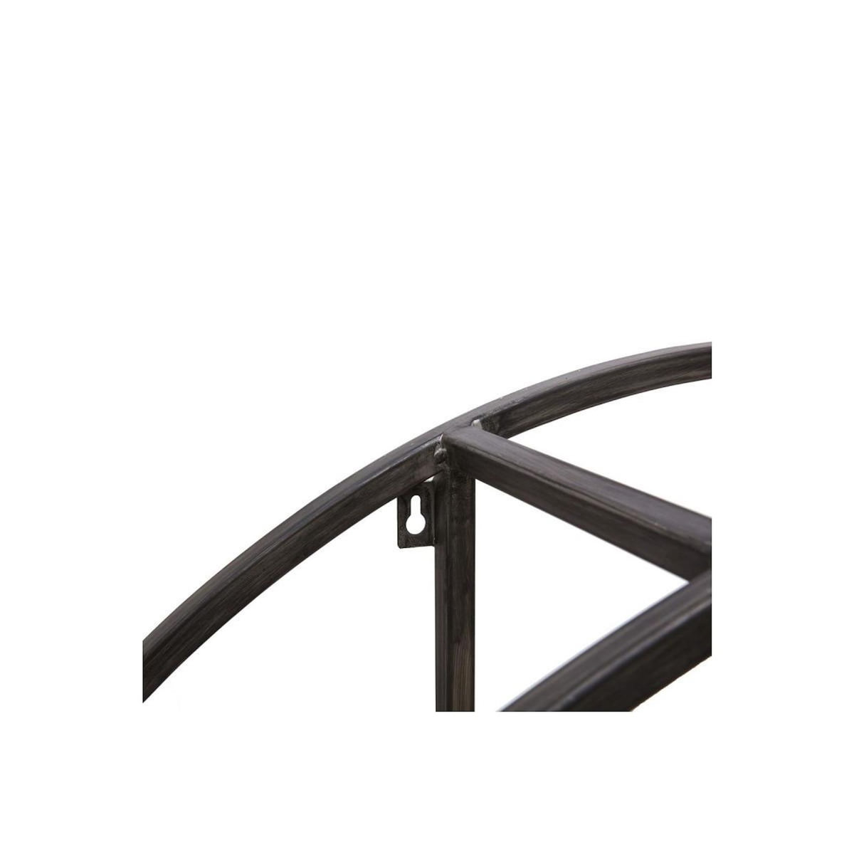 ATMOSPHERA Etagère Murale 4 Niveaux industrielle  Torof  78cm Noir