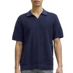 Jack & Jones Polo Marine Homme Jack & Jones Aston Split. Coloris disponibles : Bleu