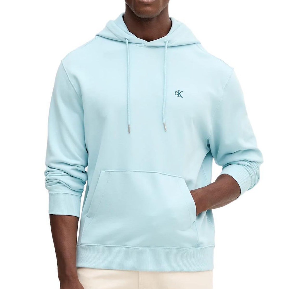 CALVIN KLEIN JEANS Sweat à Capuche  Clair Homme Calvin Klein Jeans  350 Terry Monog