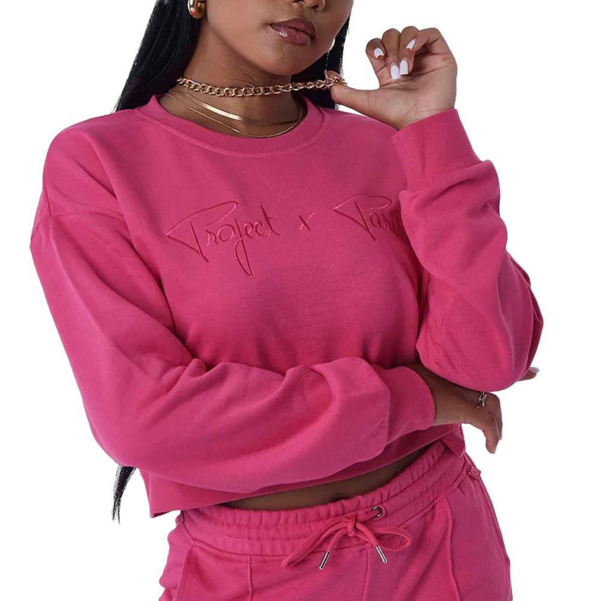 Project X Sweat  Fushia Femme Project X Paris F212103