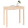 Voir la diapositive 4 : VIDAXL Table console 80x40x75 cm Bois massif de pin