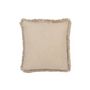 Voir la diapositive 2 : Paris Prix Coussin Brodé Fleurs  Puglia  52x52cm Beige