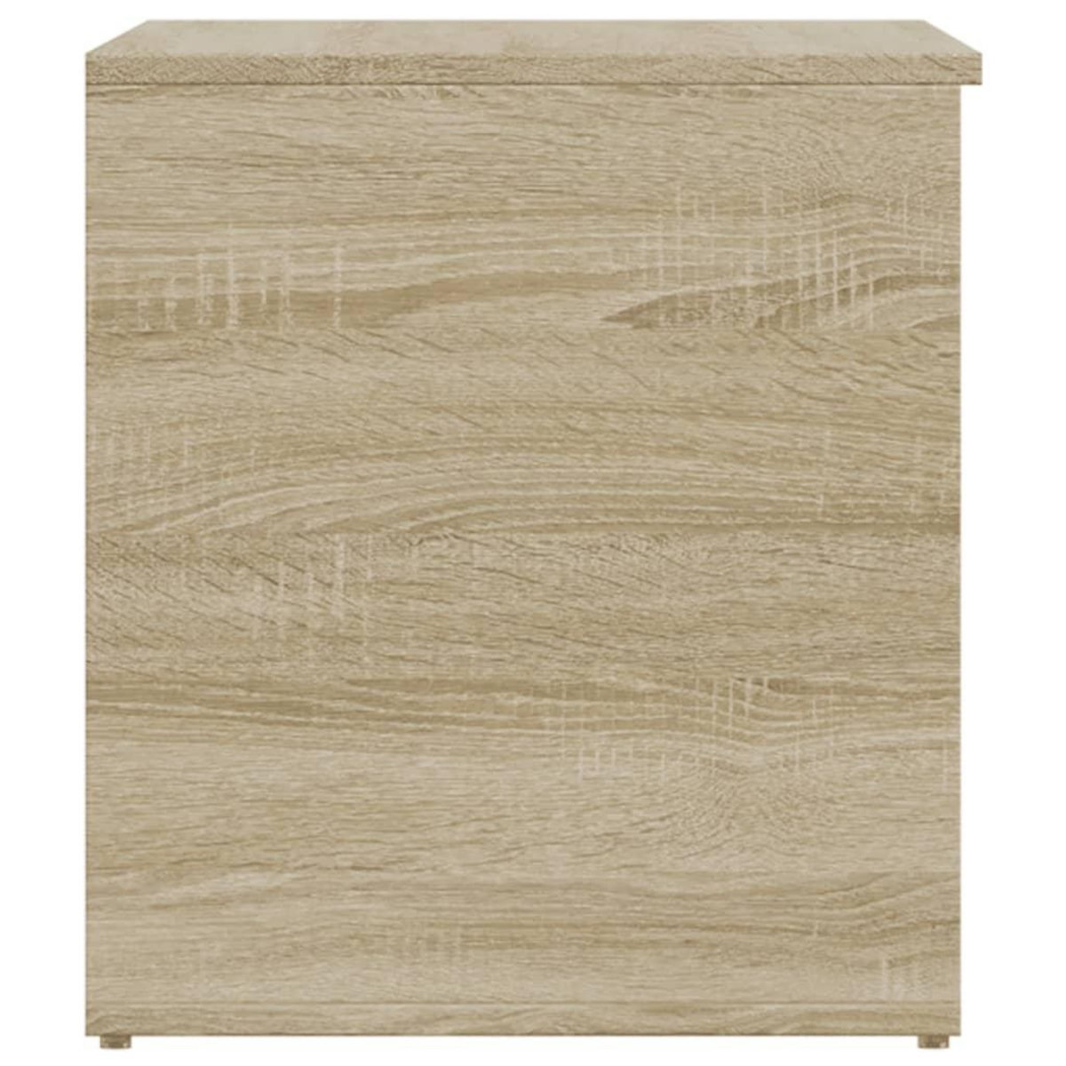 VIDAXL Coffre de rangement Chene sonoma 84x42x46 cm Bois d'ingenierie
