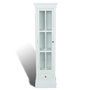 Voir la diapositive 1 : VIDAXL Meuble de bibliotheque avec 3 etageres Blanc Bois