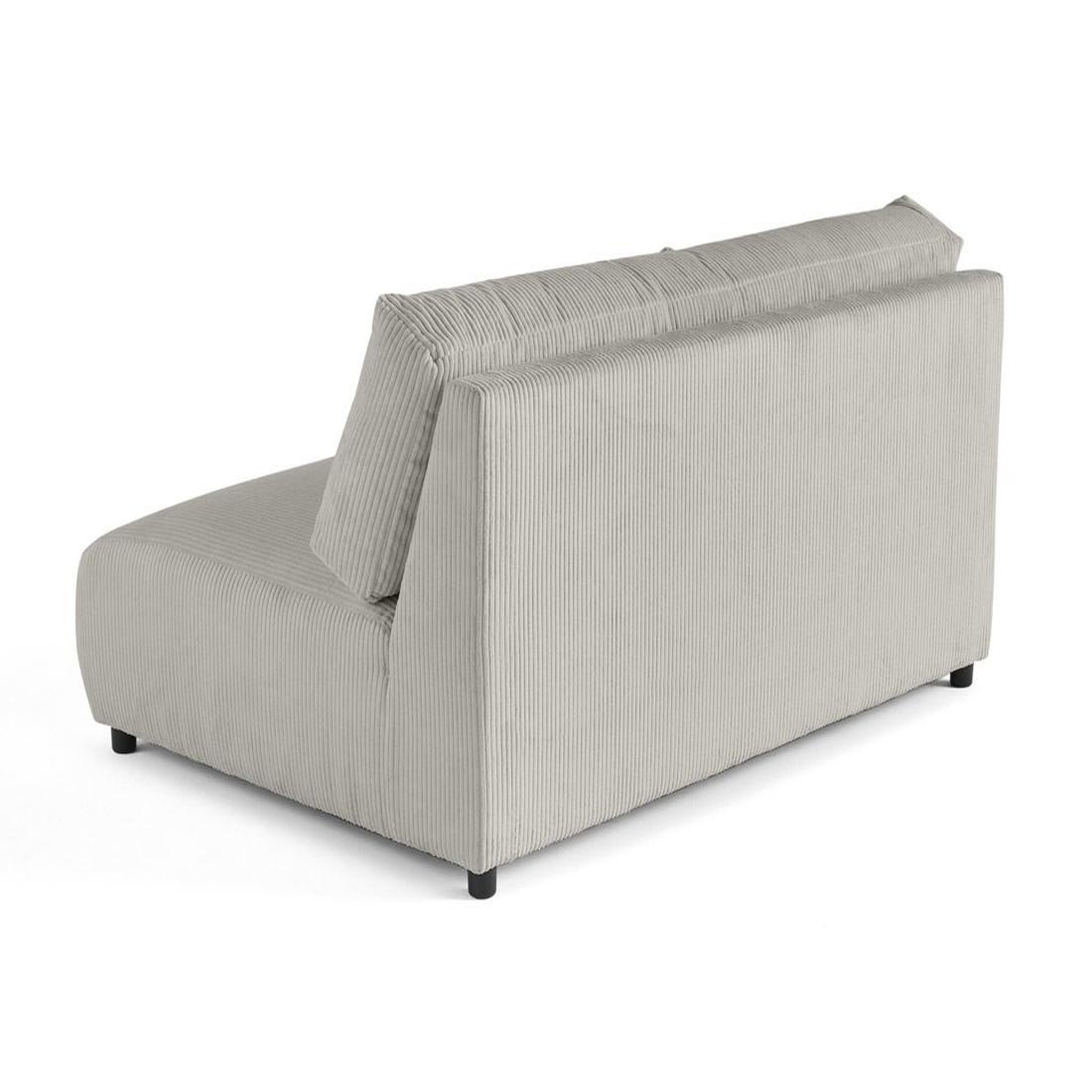 Voir la diapositive 4 : BEST MOBILIER Garance - module d'assise 3 places - en velours côtelé