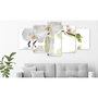 Voir la diapositive 2 : Paris Prix Tableau Imprimé 5 Panneaux  Wonderful Orchid Wide