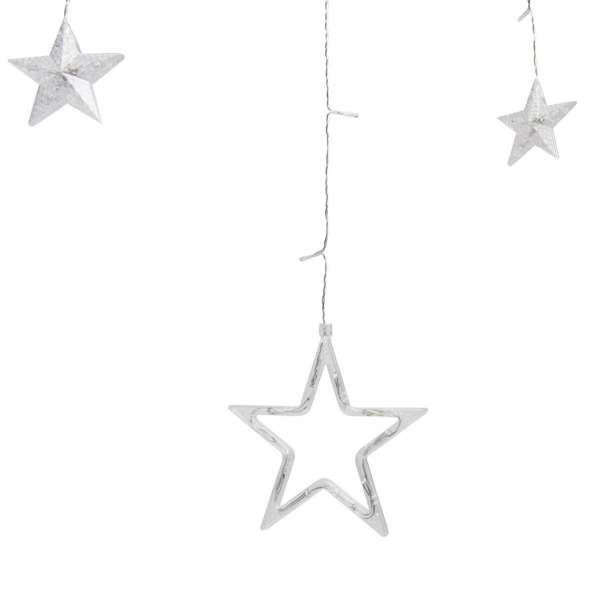  Guirlande lumineuse électrique étoiles 2,5 mètres 138 LED