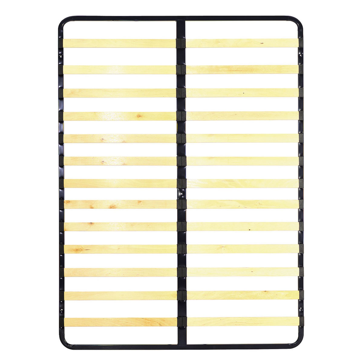 Lit adulte ILIAN + sommier, coloris blanc