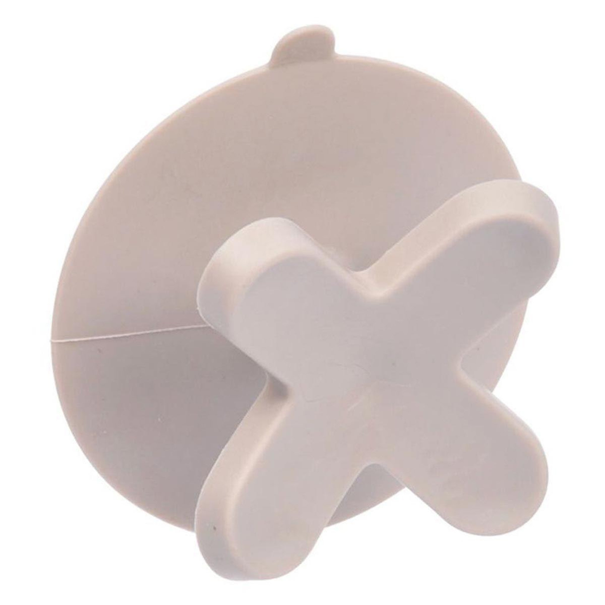 Douceur d'Intérieur Crochet ventouse  vitamine ii  6cm taupe