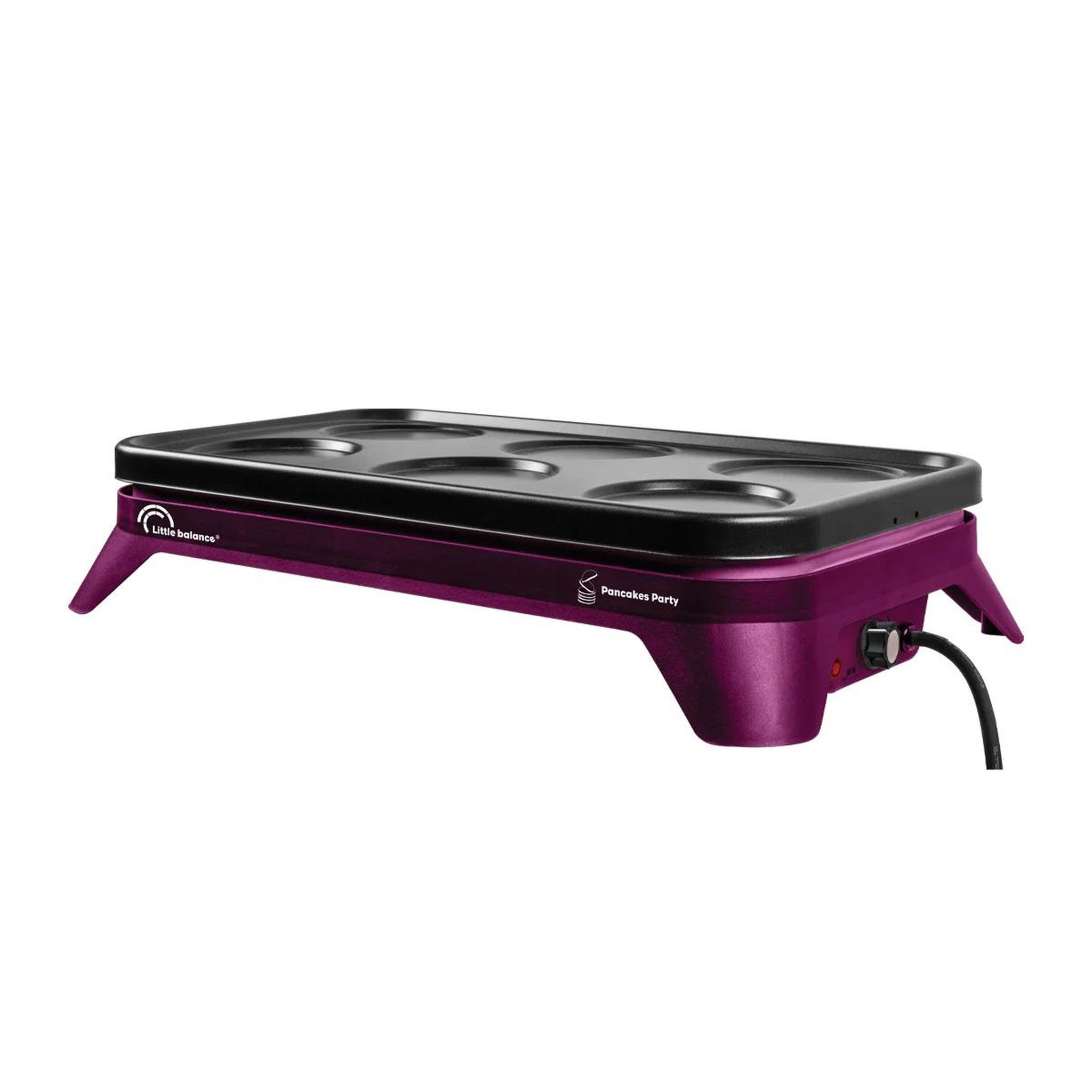 LITTLE BALANCE Appareil a pancakes blinis 6p 1500w - 8498