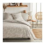 Today Parure de lit - TODAY Crazy - Imprimé Graphique - 2 personnes - 220 x 240 cm - Beige