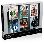  WINNING MOVES Puzzle 1000 pièces James Bond Acteurs Iconiques