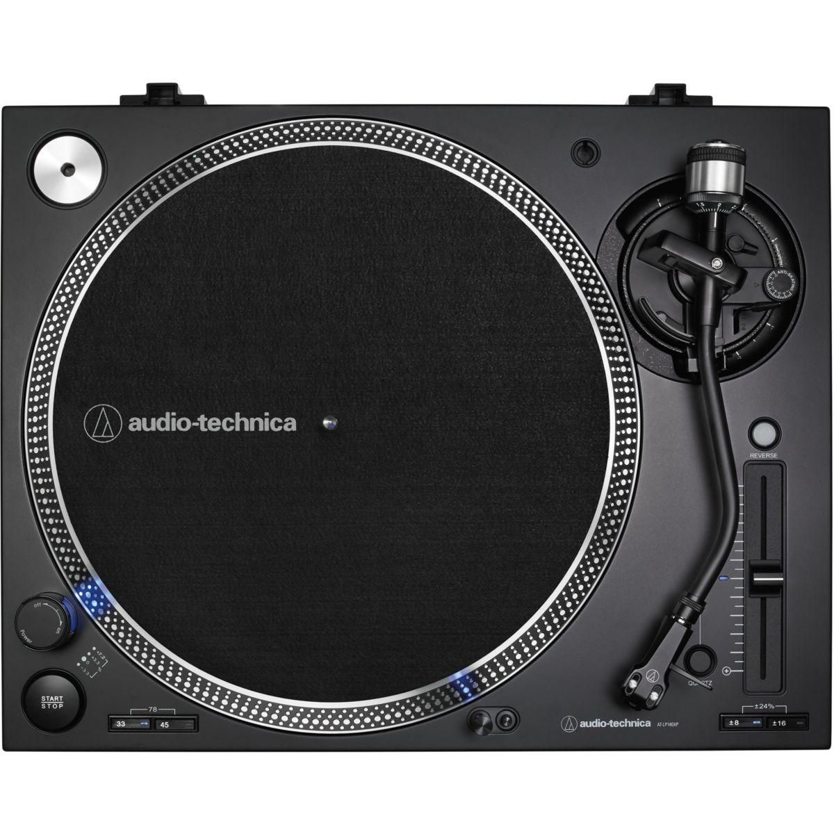 Audio-technica Platine vinyle AT-LP140XPBKEUK