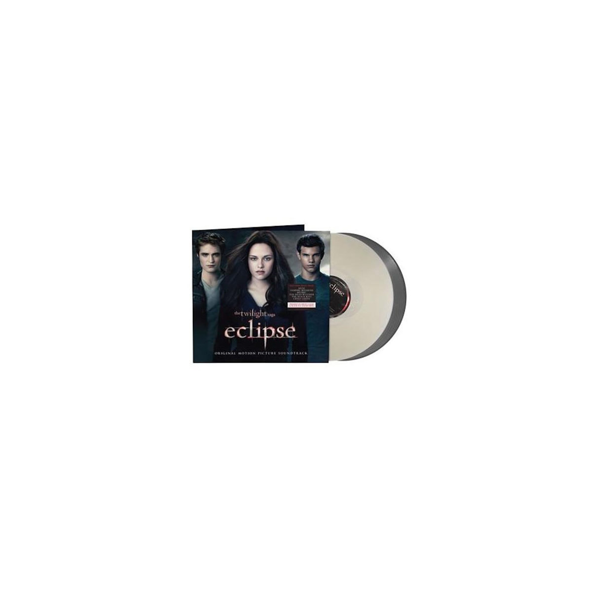 Atlantic The Twilight Saga Eclipse Vinyle Transparent et Noir Glacé